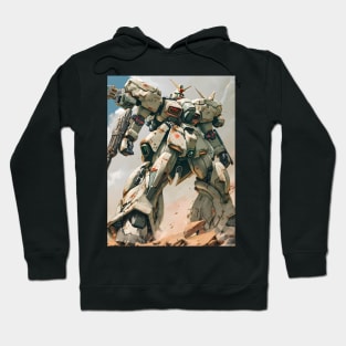 Winged Warriors: Gundam Wing, Mecha Epic, and Anime-Manga Legacy Unleashed Hoodie